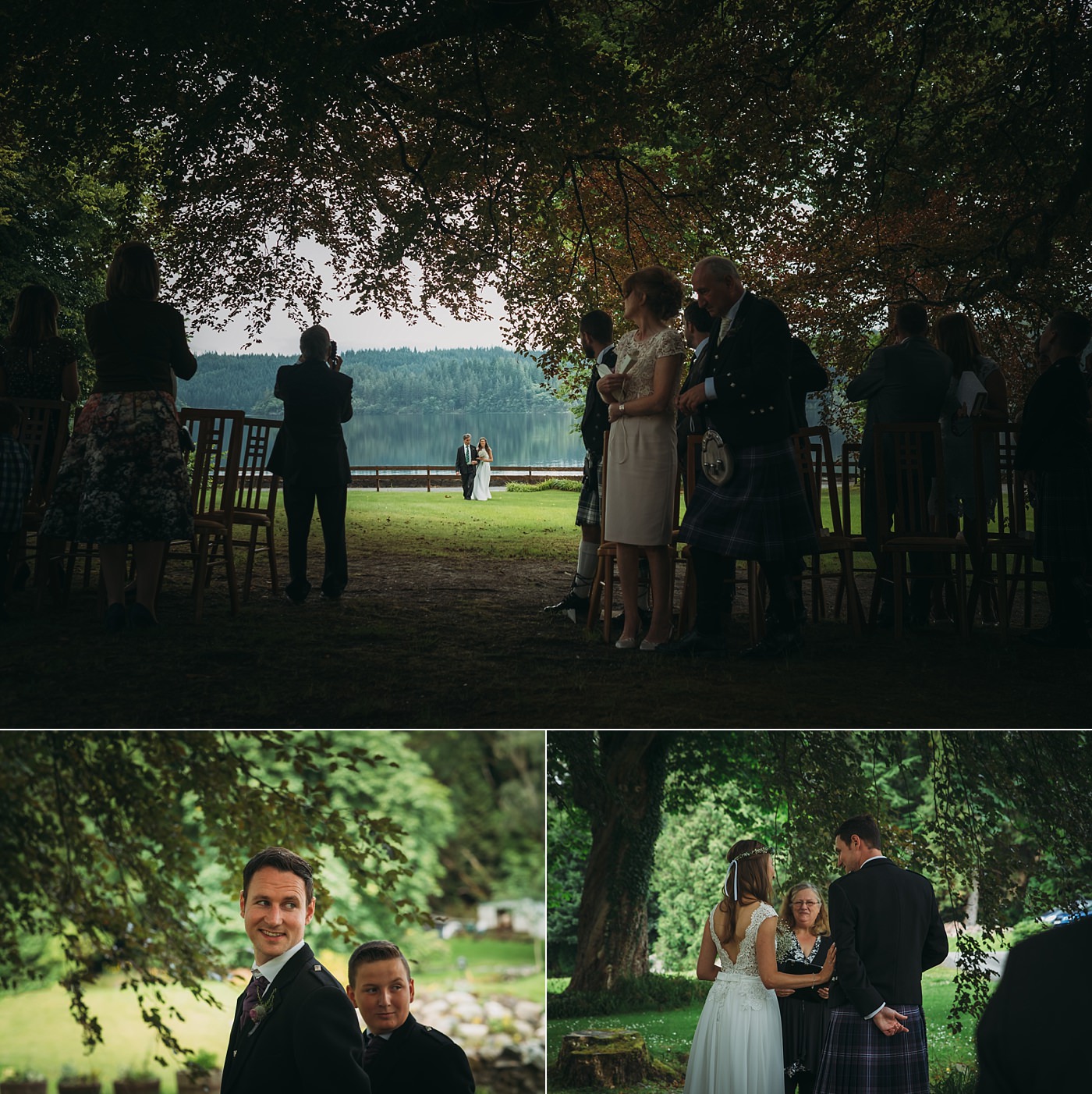 ceremony timeline - walking to your ceremony