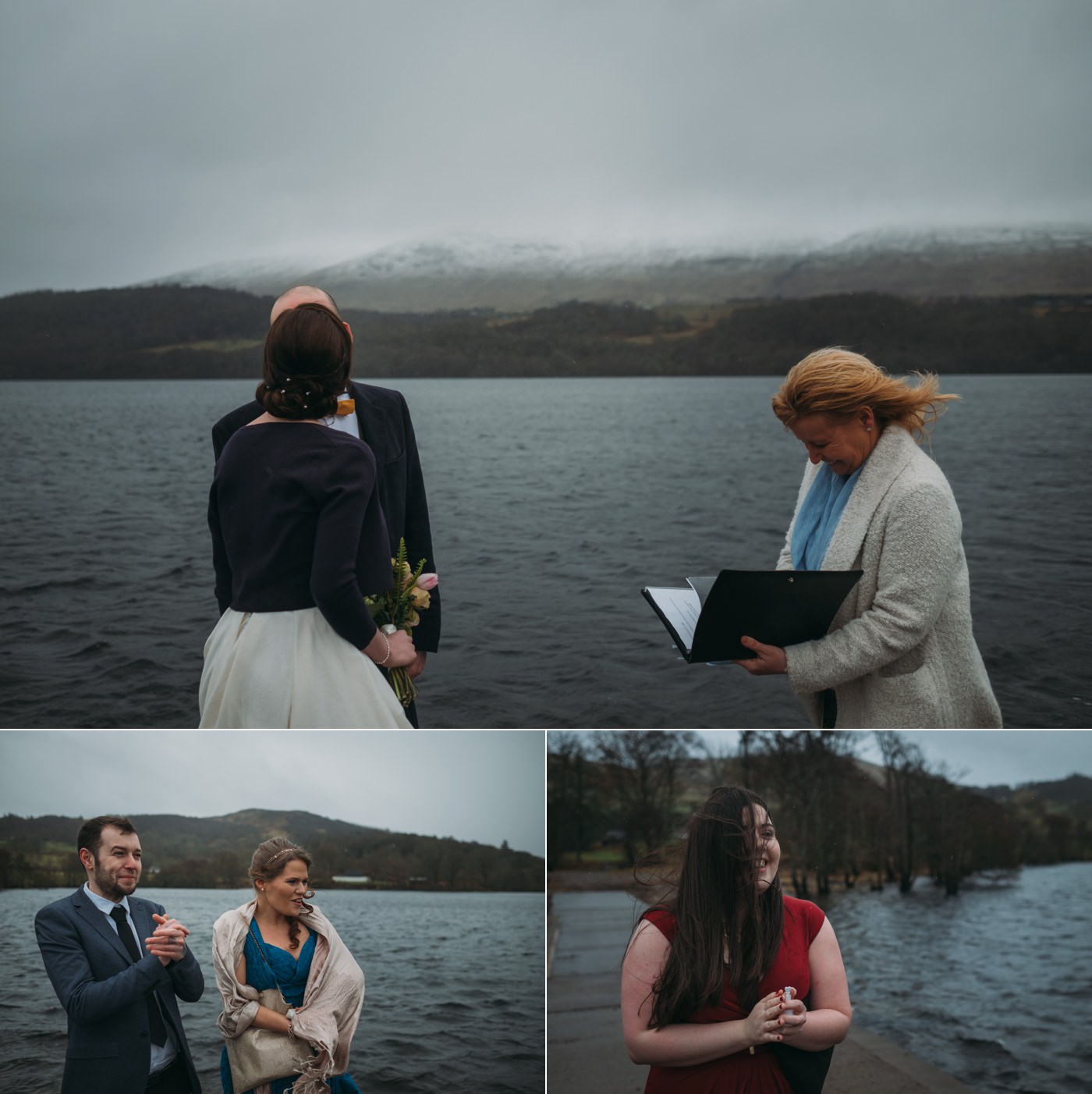 The quickest ceremony at scottish Ardenoaig is over, 4 minutes total!