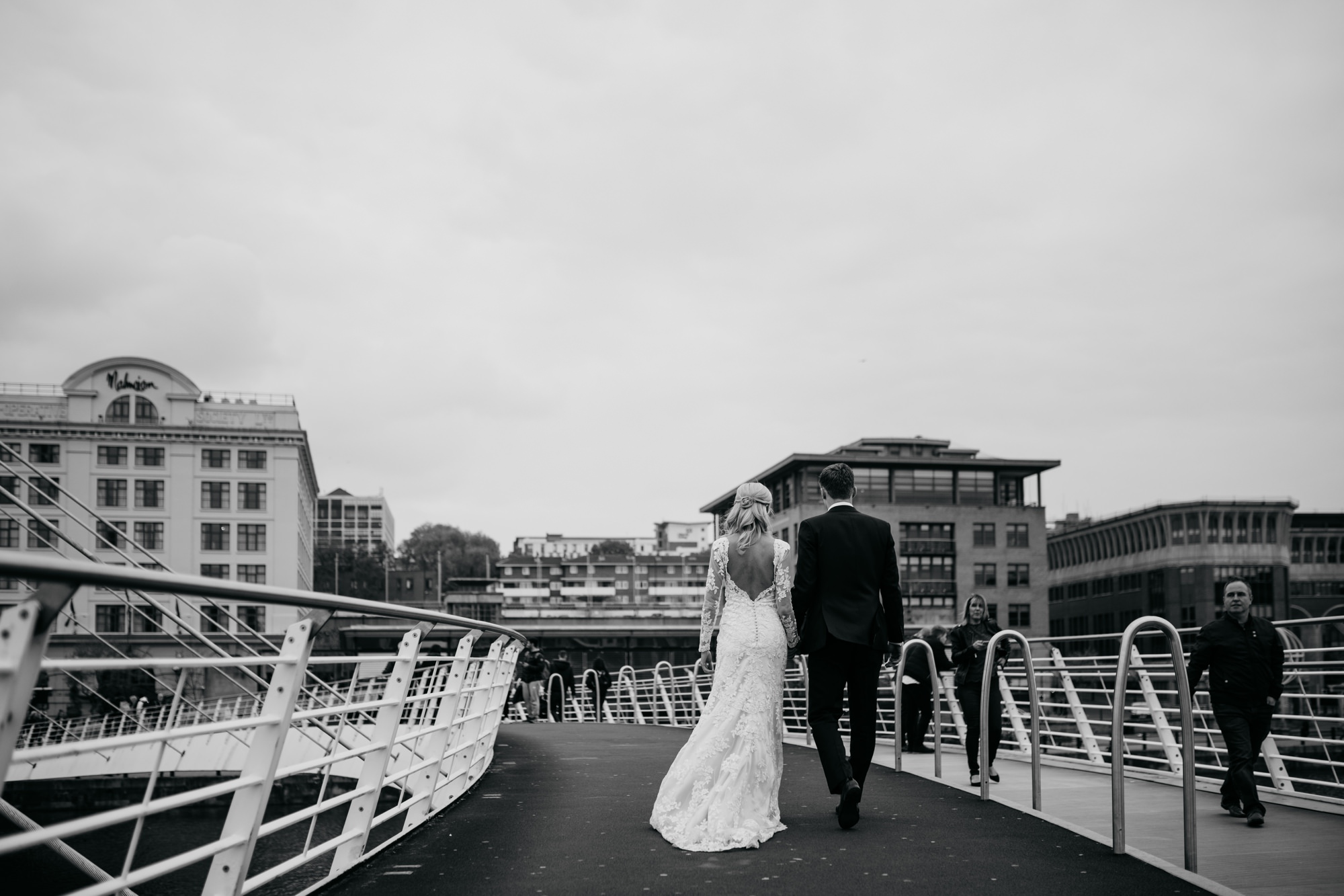 the-baltic-newcastle-wedding-romantic-jo-donaldson-photography-millenium-bridge