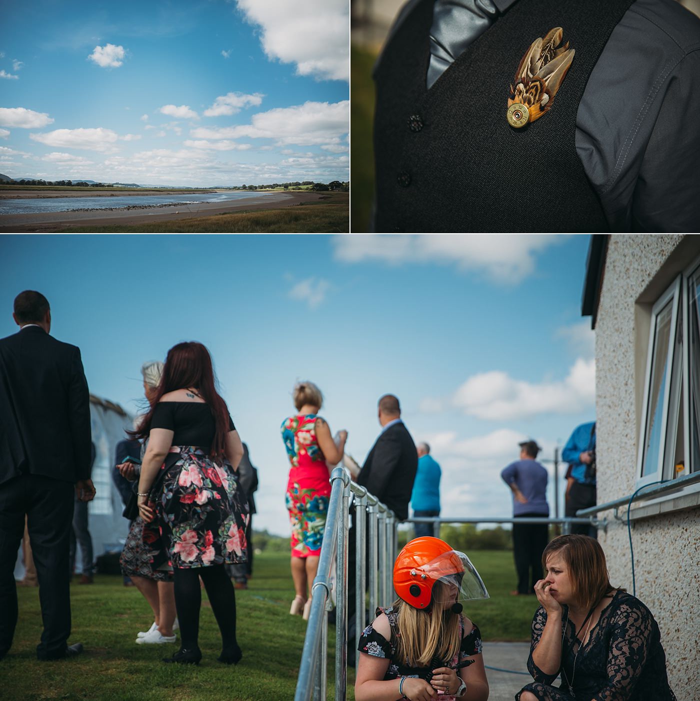 dumfries wedding photographer nith inshore rescue in Glencaple