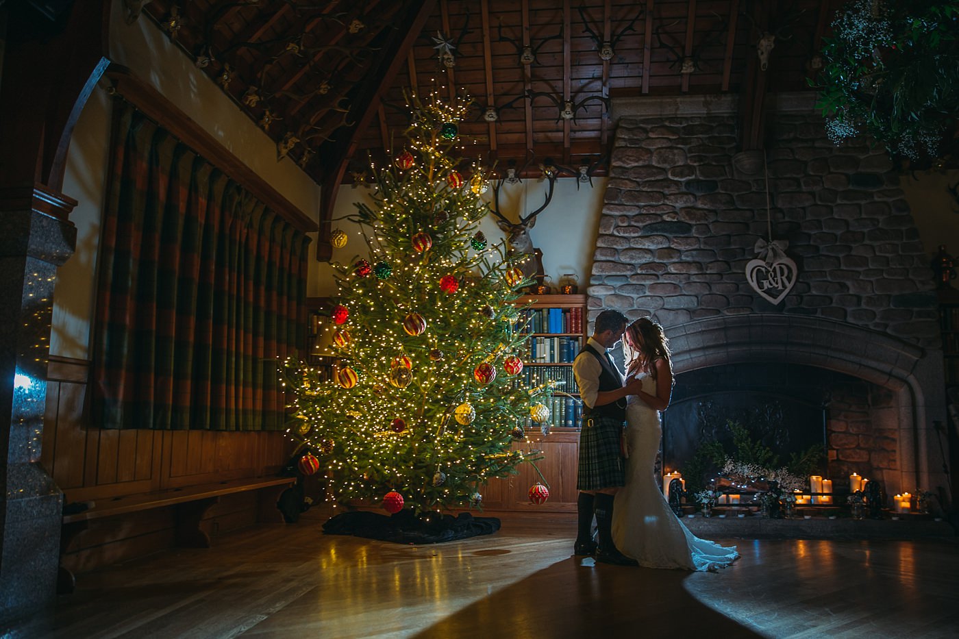 Christmas Wedding at Glen Tanar | Aberdeenshire