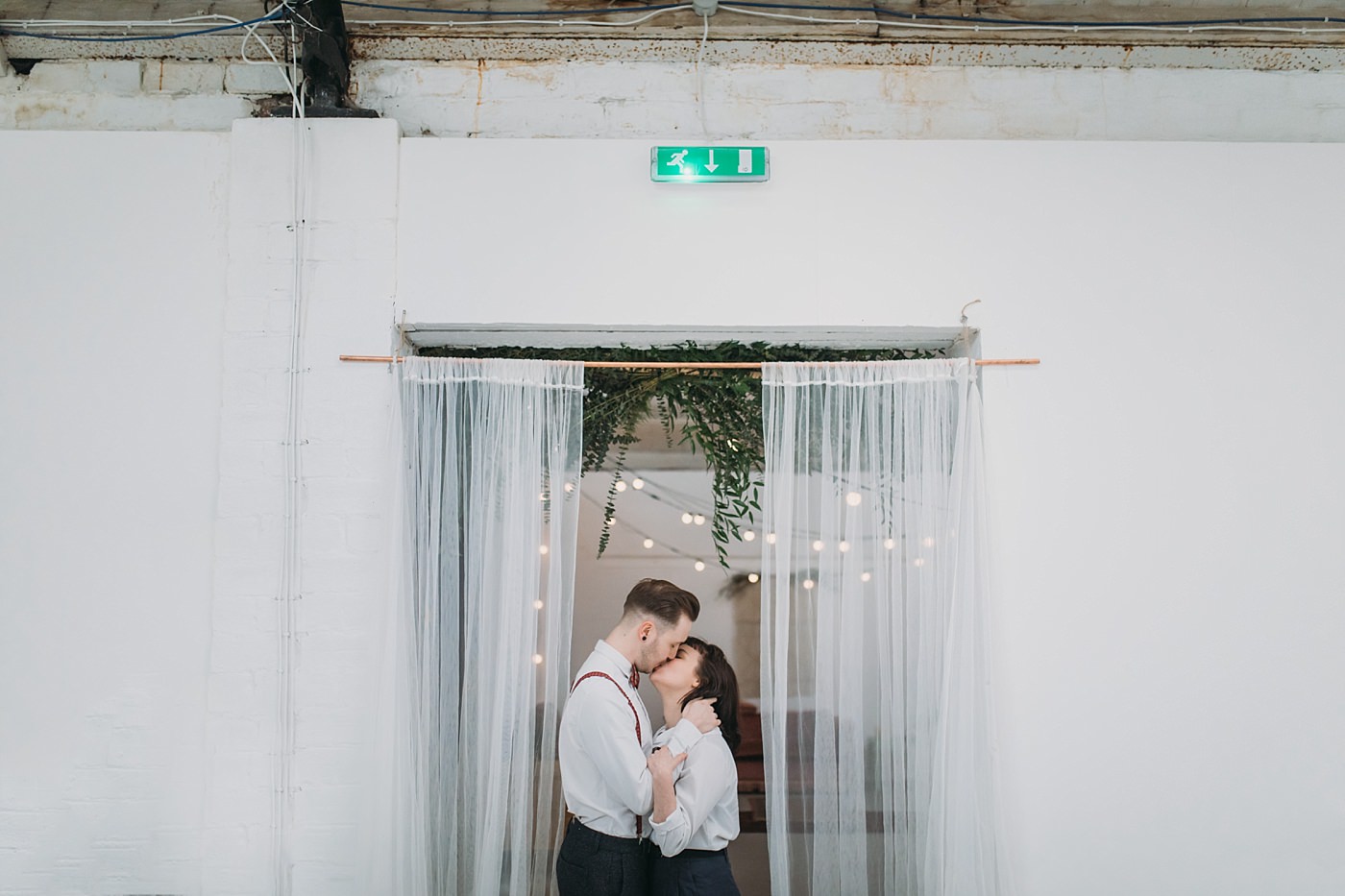 The Glue Factory in Glasgow with Joe and Steph, the cool pair behind Bygone Photobooth Company