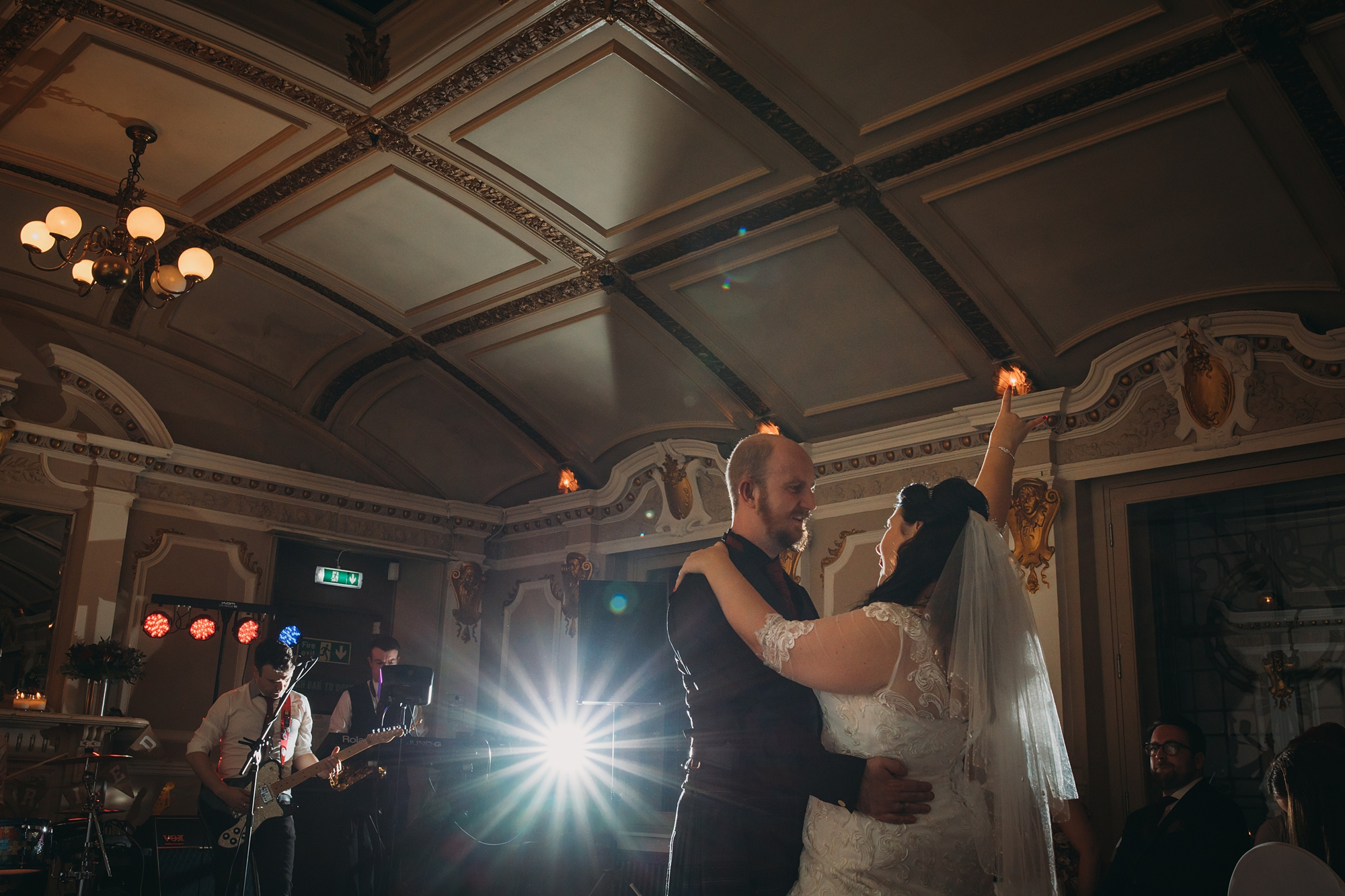 best wedding photographs of Sloans first dance