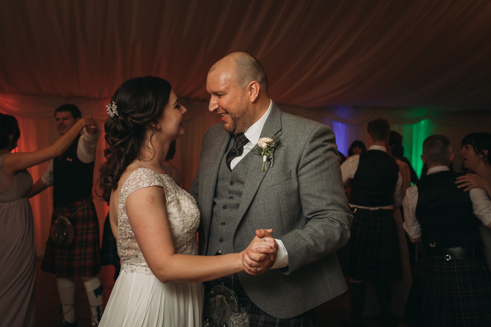 First dance at a High Wards wedding