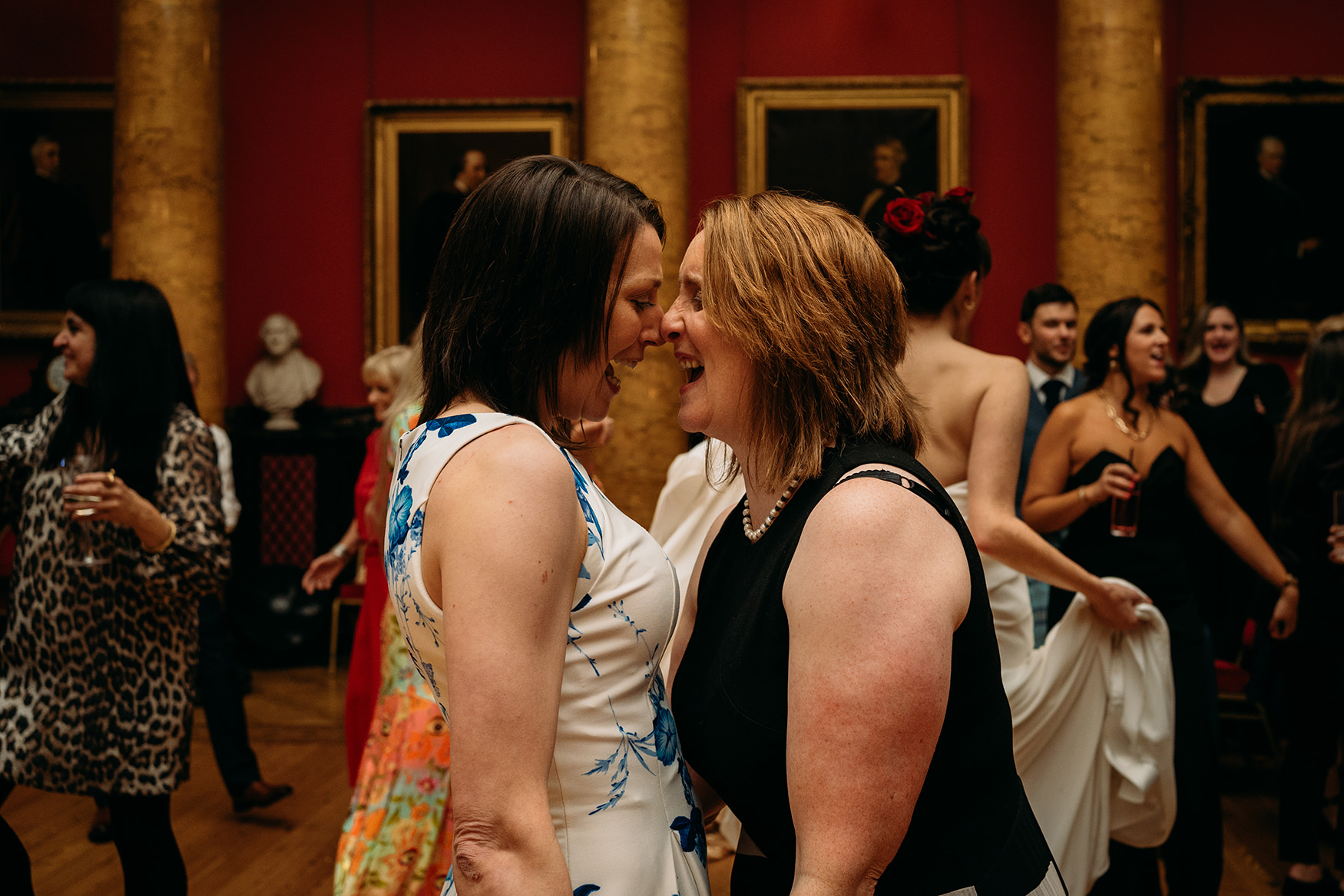 Couple dance together at Royal College of Physicians Wedding