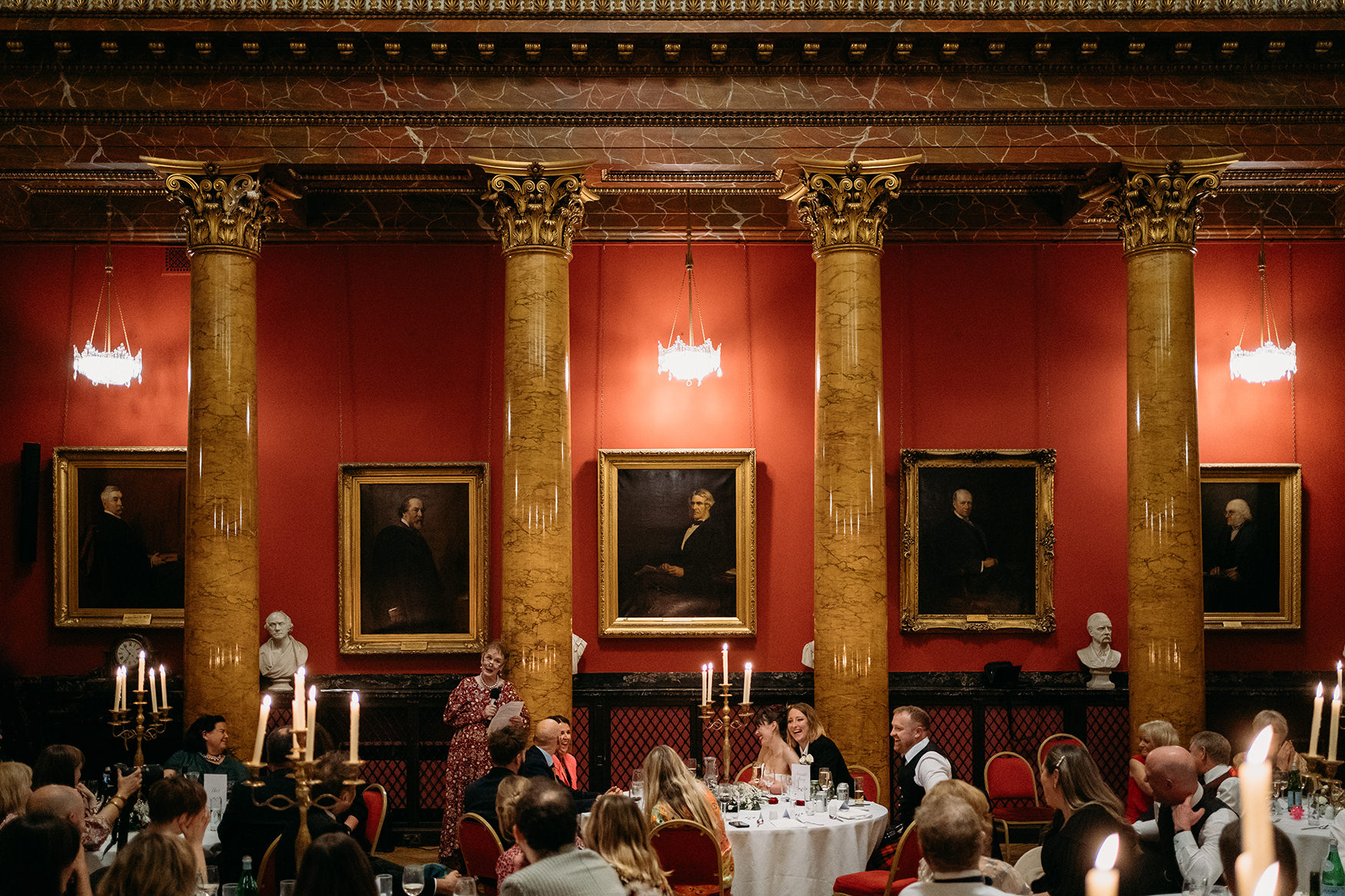 mother of the bride speech at Royal College of Physicians Wedding