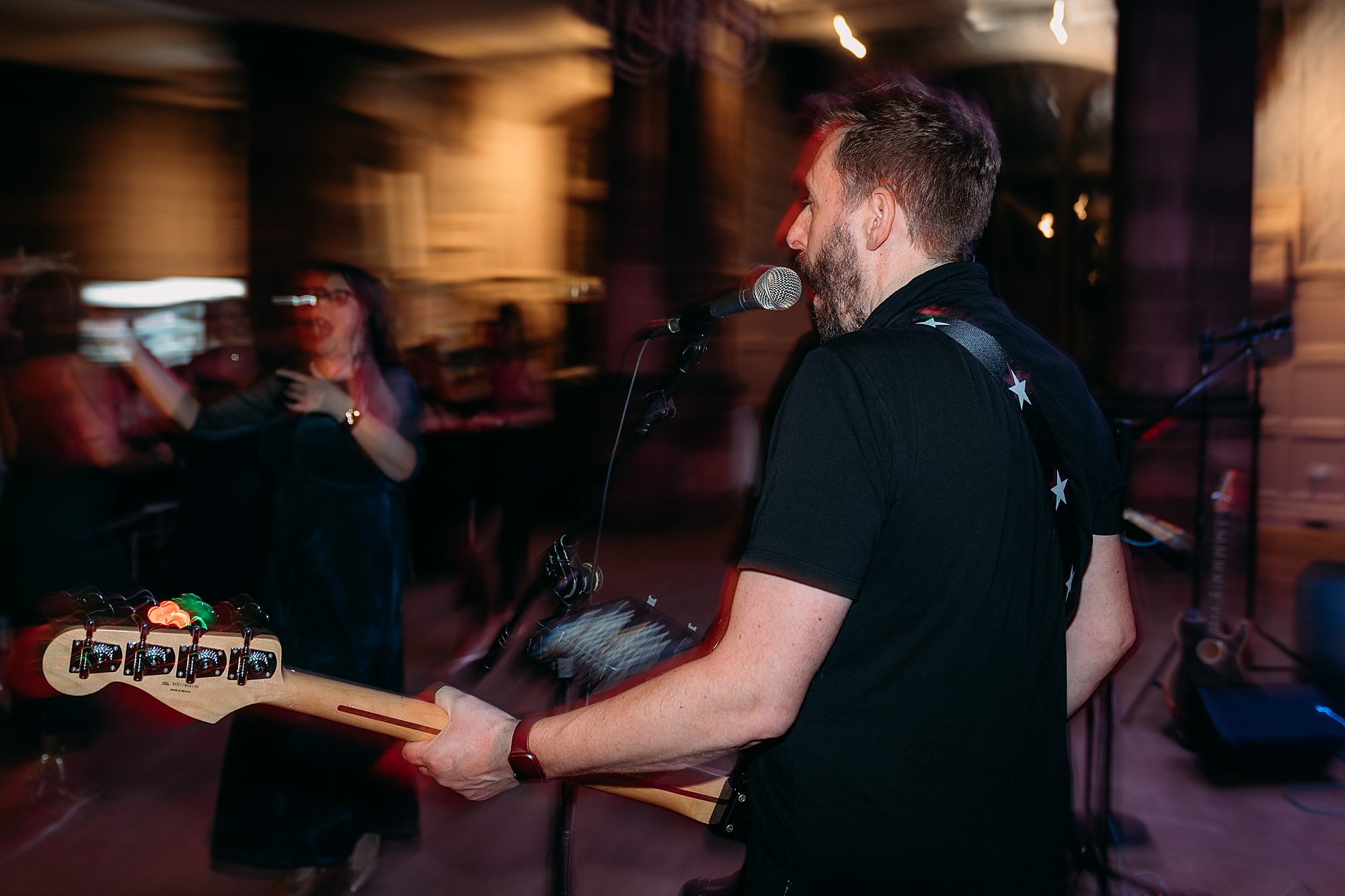 Wireless Glasgow Wedding Band at Coats Paisley Twilight Wedding