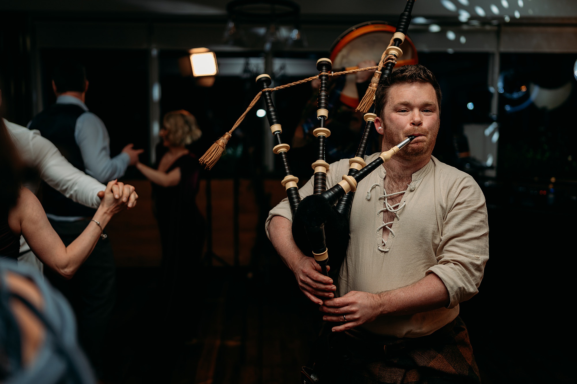 Clann An Drumma at Kingshouse Hotel Glencoe wedding. 
